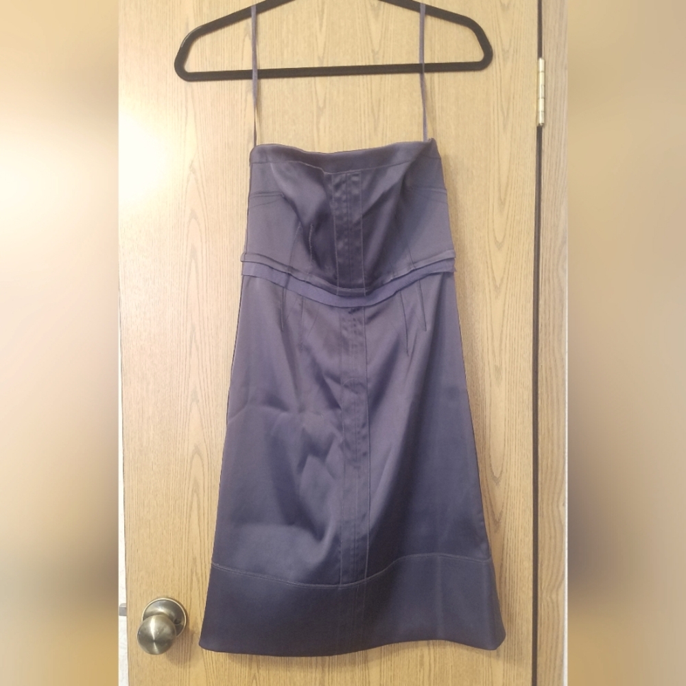 Juicy Couture Elegant Purple Strapless Dress Size 6
